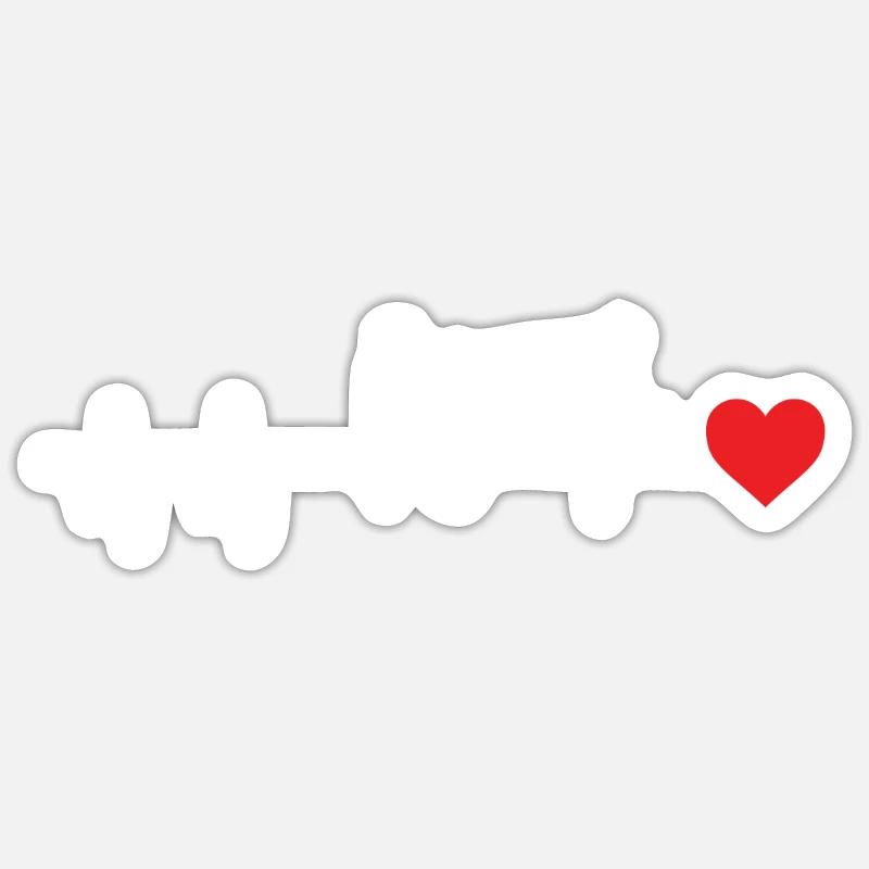 Hammer throw - Sticker size S (10 x 10 cm) - white matte