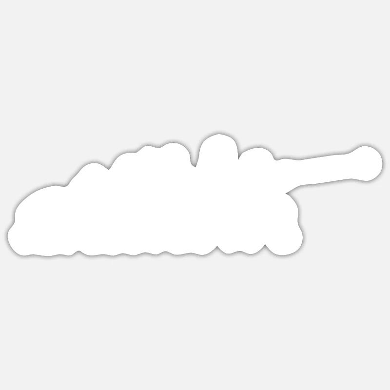 Lancer de marteau Sticker taille S (10 x 10 cm)