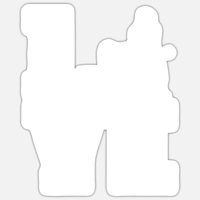 Sticker Größe S (10 x 10 cm) - 