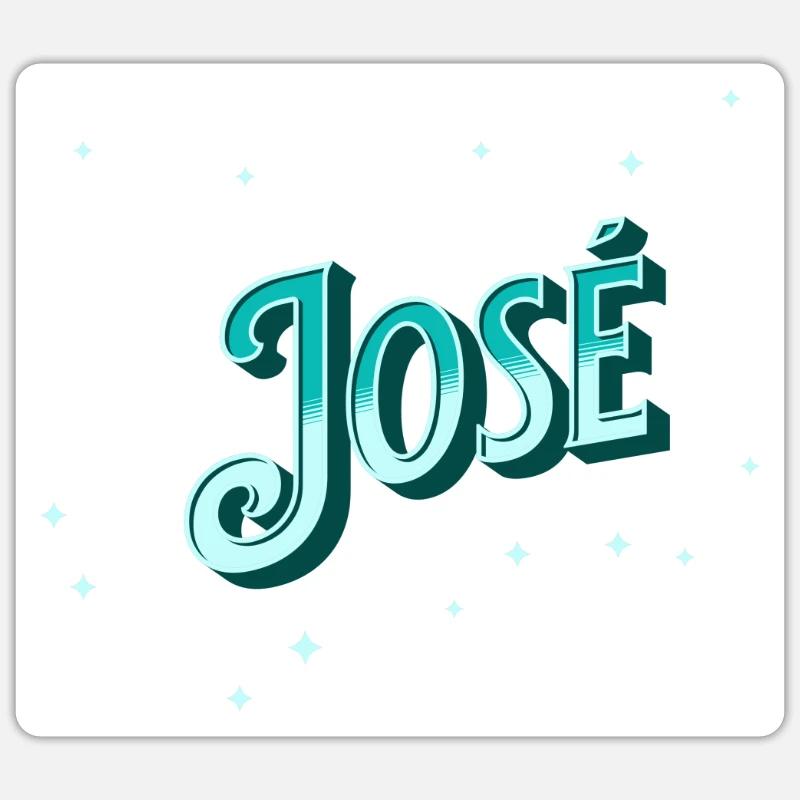 Jose name personalized Sticker size S (10 x 10 cm)