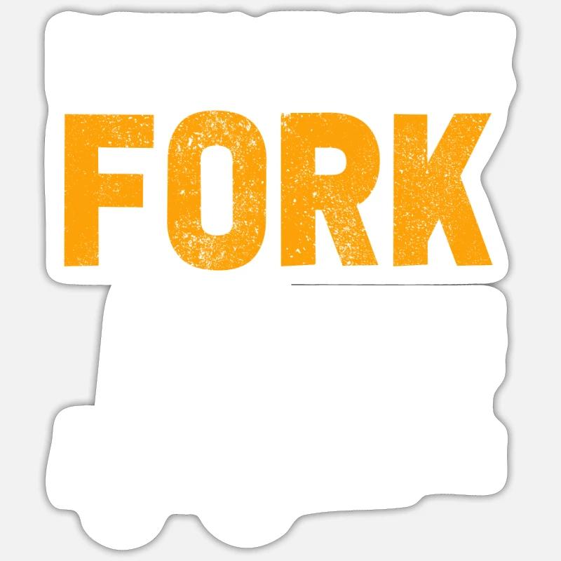 Forklift Driver Forklift Driver Warehouse Warehouse Operator Sticker size S (10 x 10 cm)
