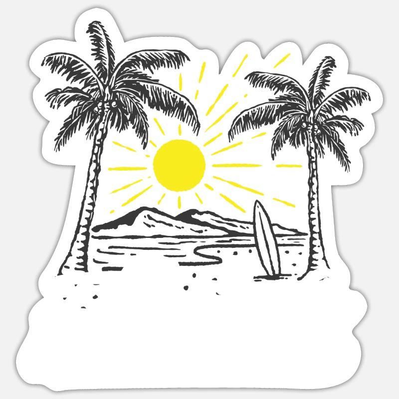 Floride Sticker taille S (10 x 10 cm)