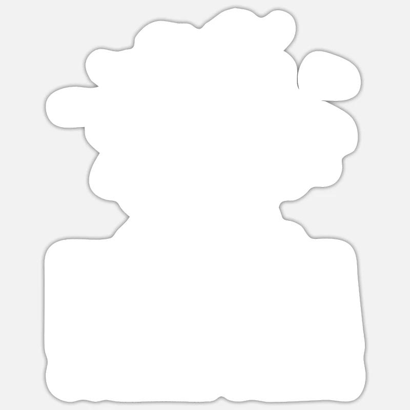 Florida - Sticker size S (10 x 10 cm) - white matte