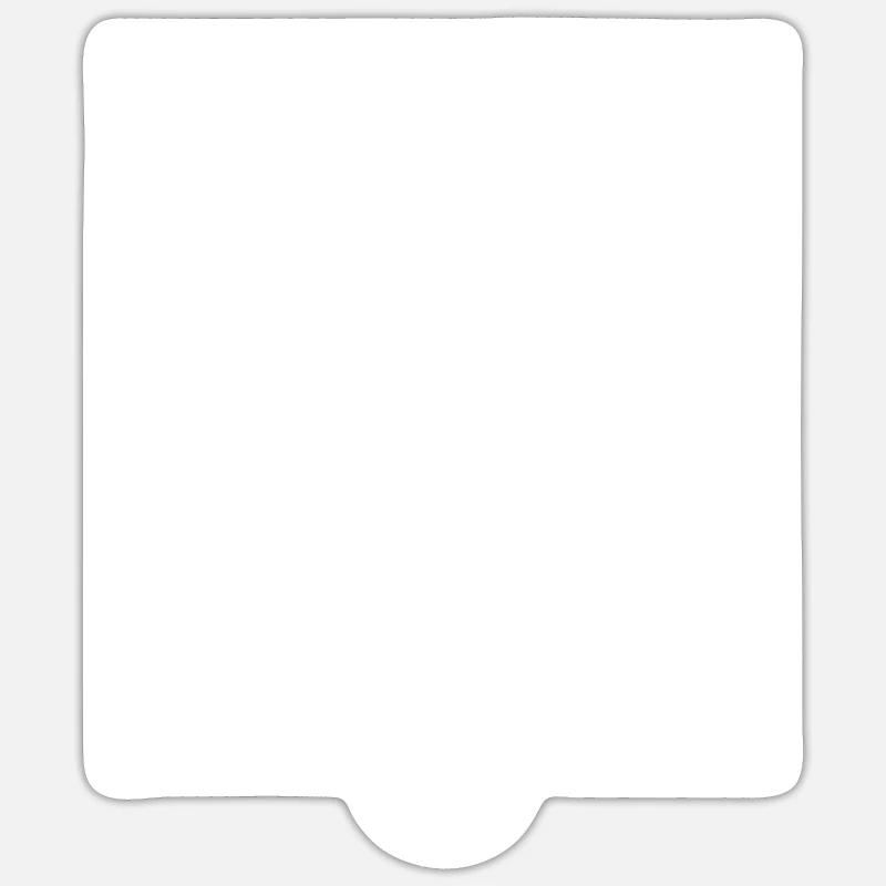 Geocaching Geocacher Cadeau - Sticker taille S (10 x 10 cm) - blanc mat