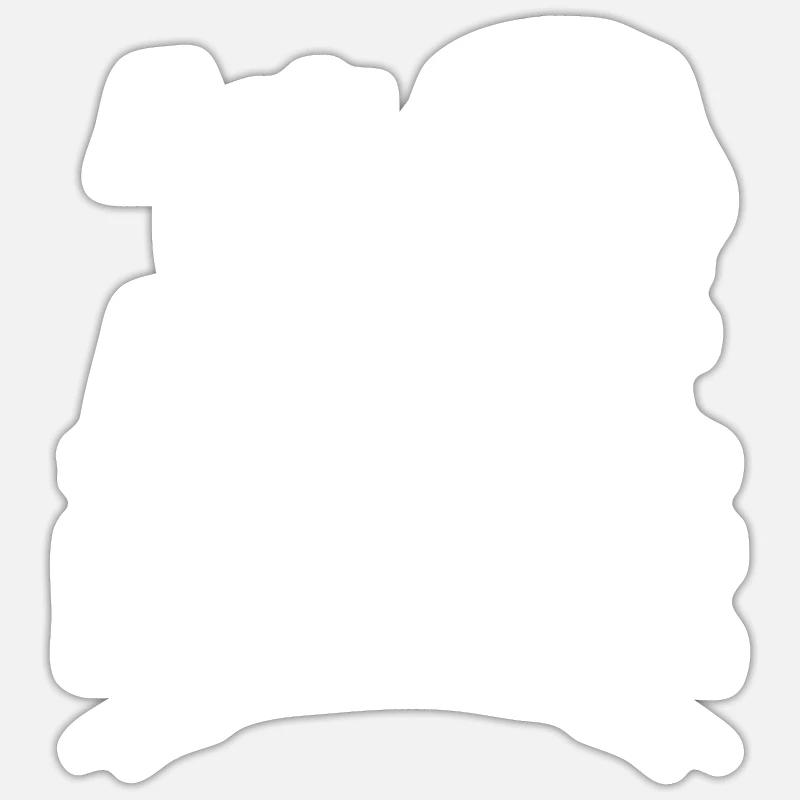 Beagle Sticker taille S (10 x 10 cm)