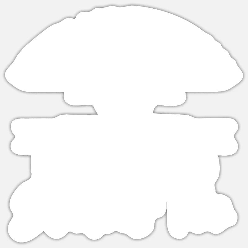 Dental technicians work dentist gift Sticker size S (10 x 10 cm)