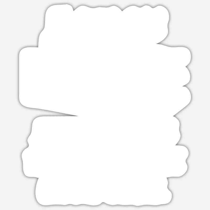 Je suis pas petite - Sticker taille S (10 x 10 cm) - blanc mat