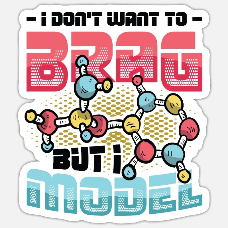 Physical Modeling Funny Physics Lovers Sticker size S (10 x 10 cm)