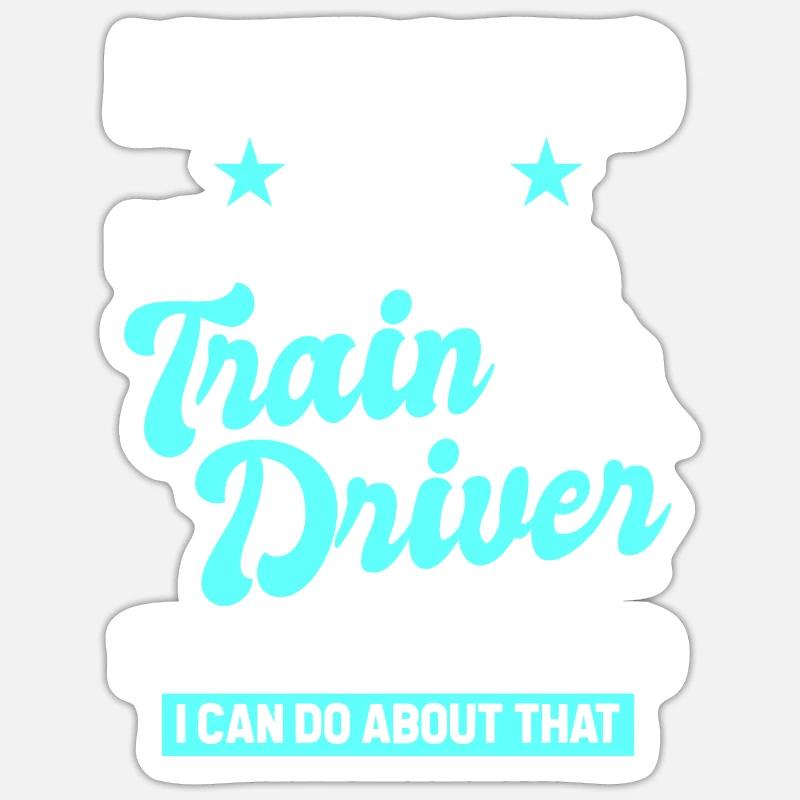 Operator Rail Trainspotting Drivers Sticker size S (10 x 10 cm)