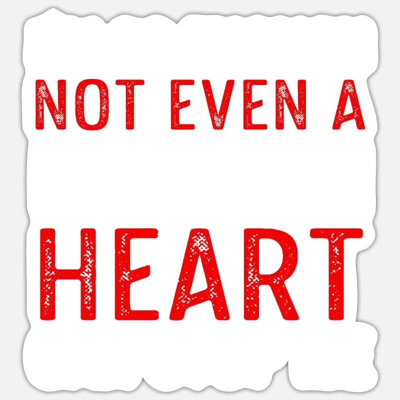 Open Heart Surgery Gift - Sticker size S (10 x 10 cm) - white matte