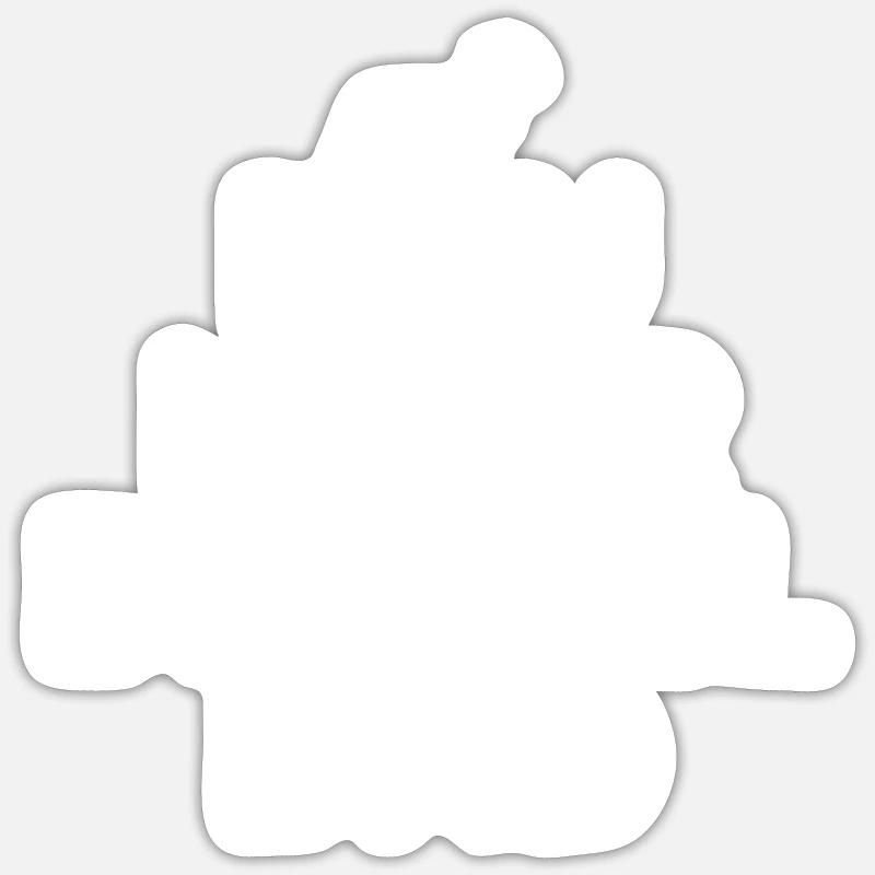 Rough-haired Dachshund Papa - Sticker size S (10 x 10 cm) - white matte