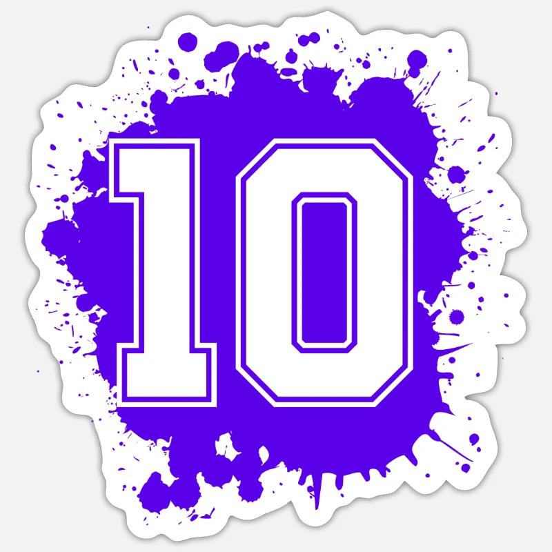 Sticker Größe S (10 x 10 cm) - 
