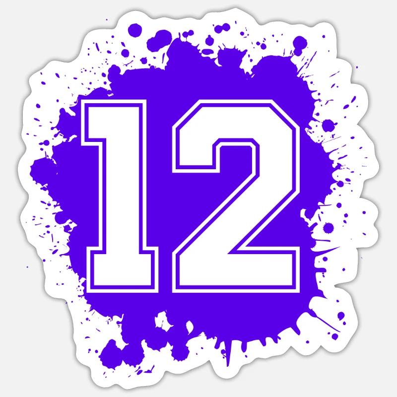 12 Nombre d’objets blob Sticker taille S (10 x 10 cm)