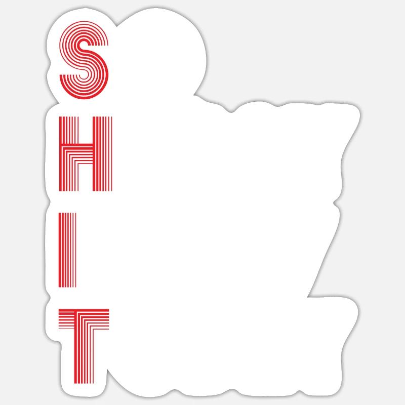 27 ans - Sticker taille S (10 x 10 cm) - blanc mat