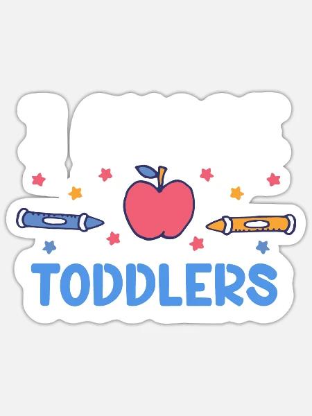 Menschen PreK Teacher Kindergarten Lehre Kleinkind - Sticker Größe S (10 x 10 cm) - Mattweiß