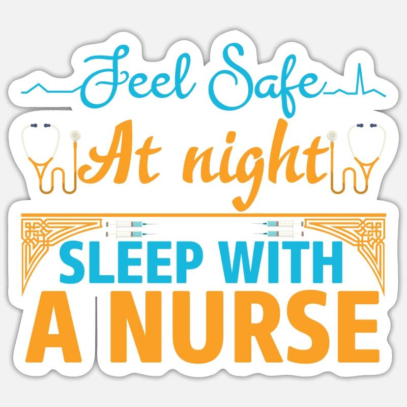 KRANKENSCHWESTER Pflegerin Sticker Größe S (10 x 10 cm)