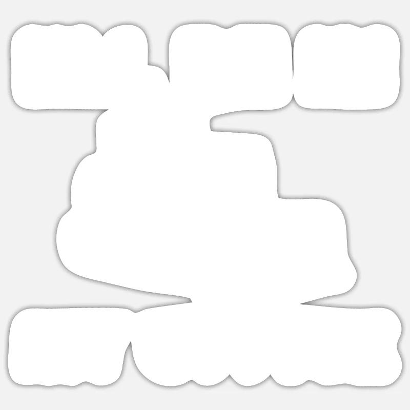 Sticker size S (10 x 10 cm) - 