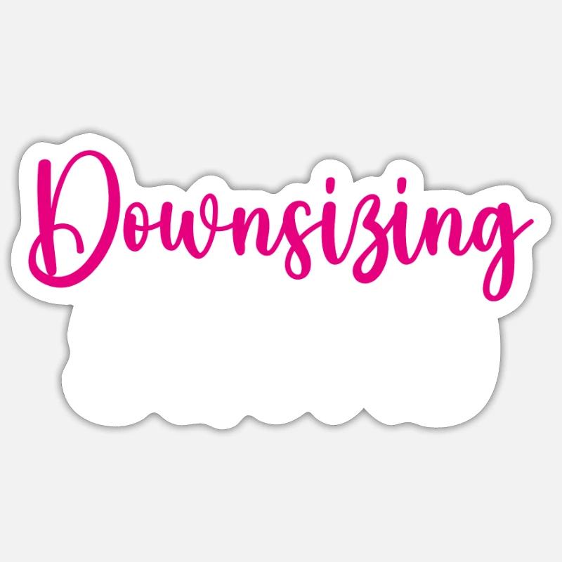 Downsizing Squad, Magenbypass-Operation Sticker Größe S (10 x 10 cm)