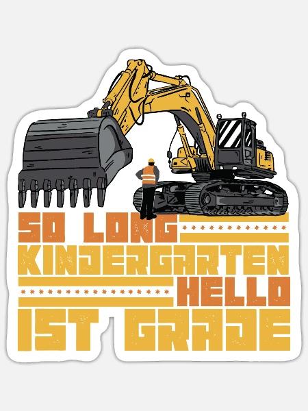So lang - Sticker Größe S (10 x 10 cm) - Mattweiß