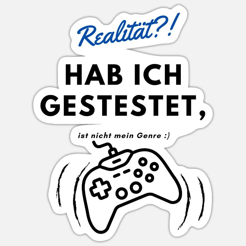 Sticker Größe S (10 x 10 cm) - 