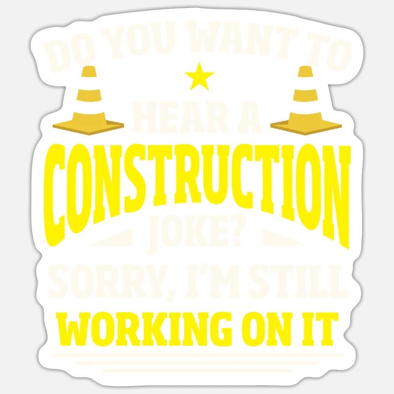 Carpentry Carpenter Worker Sticker size S (10 x 10 cm)