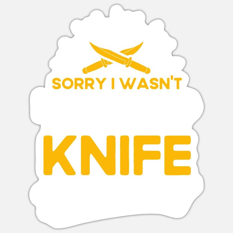 Messerwurfscheibe Geschenk Messerwerfer Sticker Größe S (10 x 10 cm)