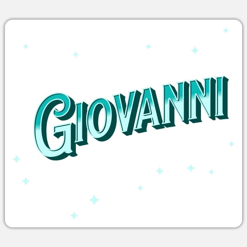 Giovanni name personalized Sticker size S (10 x 10 cm)