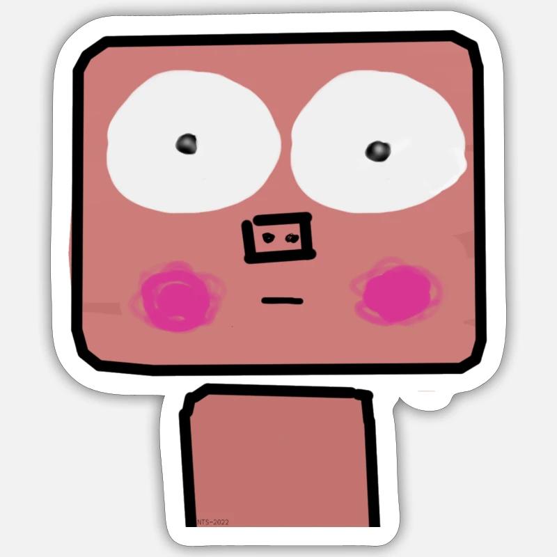 Cochon Sticker taille S (10 x 10 cm)