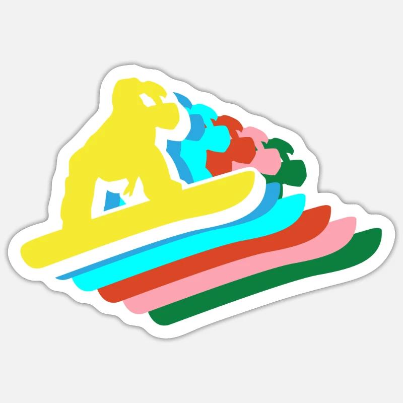 Sticker taille S (10 x 10 cm) - 