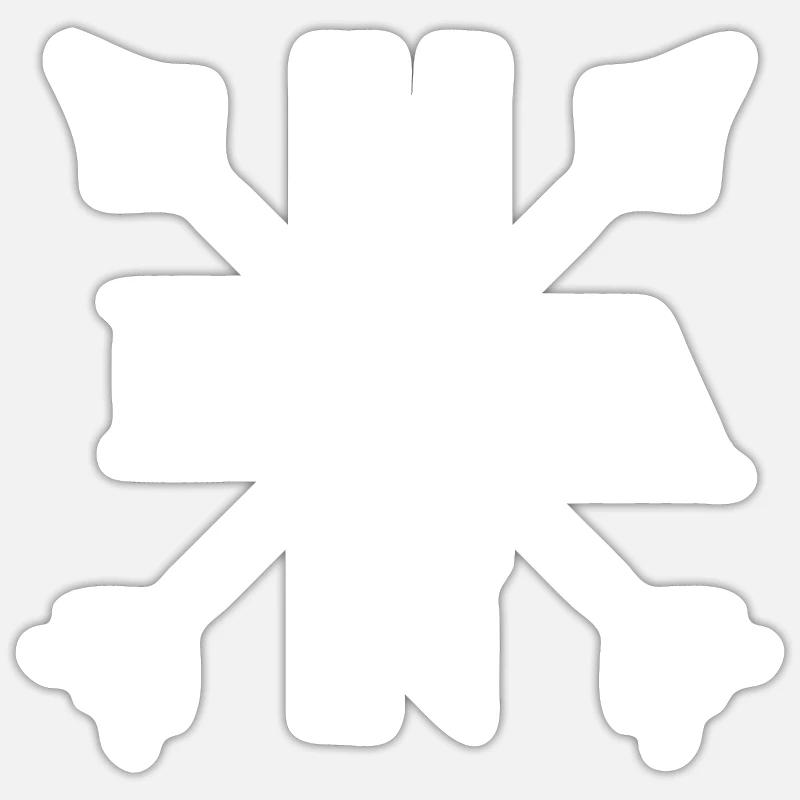 Ivan X- Form Motiv Ivan Geschenk Sticker Größe S (10 x 10 cm)