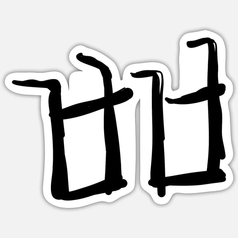 Sticker size S (10 x 10 cm) - 