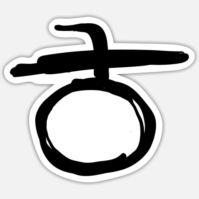Sticker size S (10 x 10 cm) - 