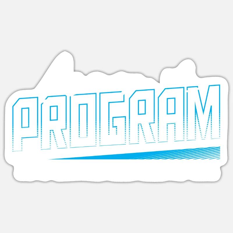 HTML Binary Code Hacking Programmer Sticker size S (10 x 10 cm)