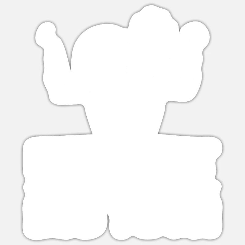 Dentallabor Techniker Zahntechniker - Sticker Größe S (10 x 10 cm) - Mattweiß