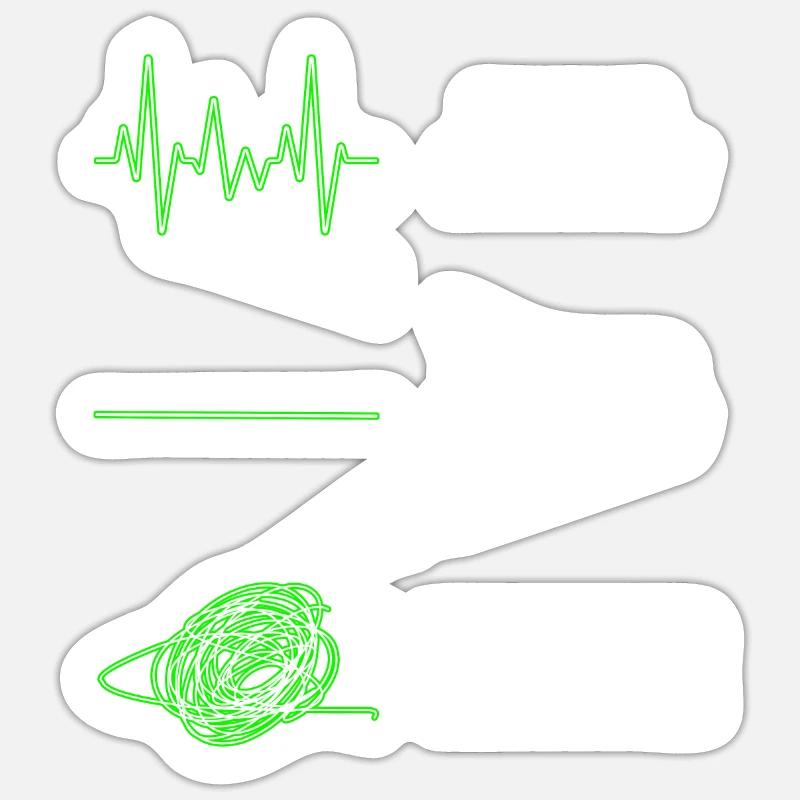 IT Executive Worker IT Computer Sticker Größe S (10 x 10 cm)