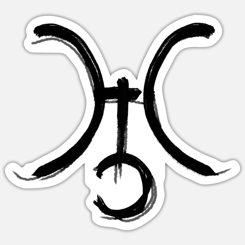 Sticker størrelse S (10 x 10 cm) -