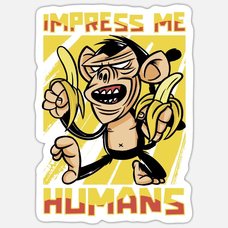 Sticker Größe S (10 x 10 cm) - 