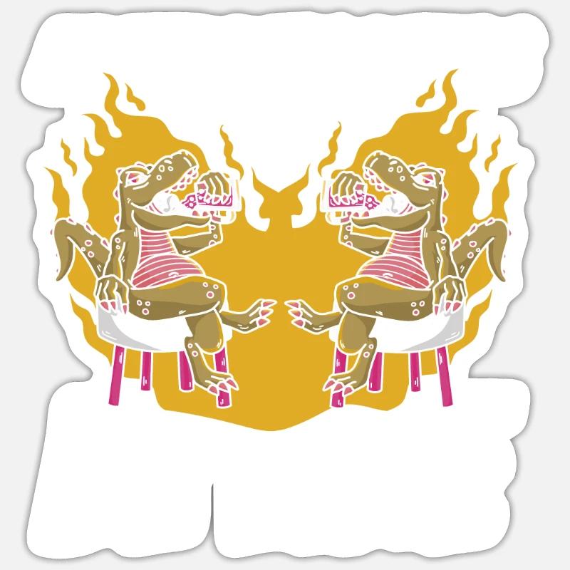 Sticker taille S (10 x 10 cm) - 