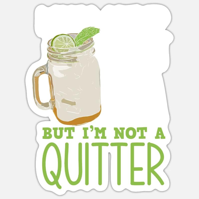 Teetrinker Süßer Tee Spruch Sticker Größe S (10 x 10 cm)