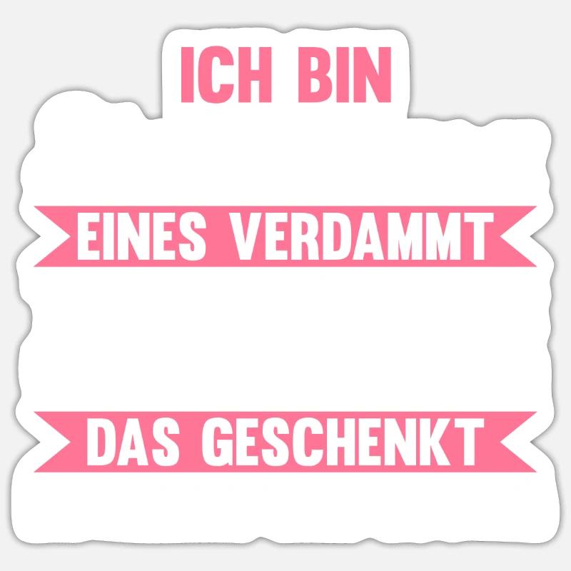 Sticker Größe S (10 x 10 cm) - 