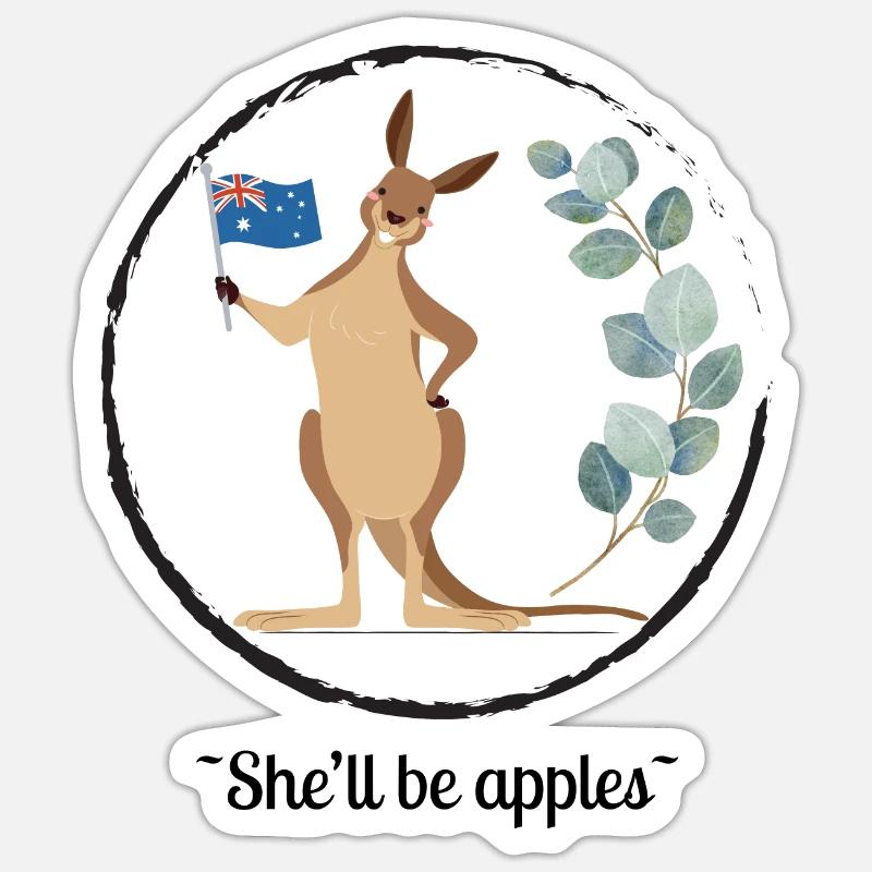 Sticker Größe S (10 x 10 cm) - 