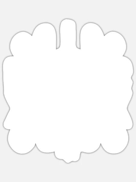 Kinderkrankenschwester - Sticker Größe S (10 x 10 cm) - Mattweiß