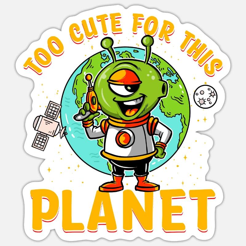 Sticker taille S (10 x 10 cm) - 