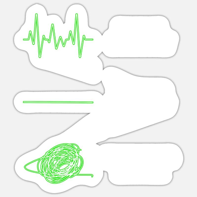 Laborer Nursing Assistant Lab Laboratory Sticker size S (10 x 10 cm)