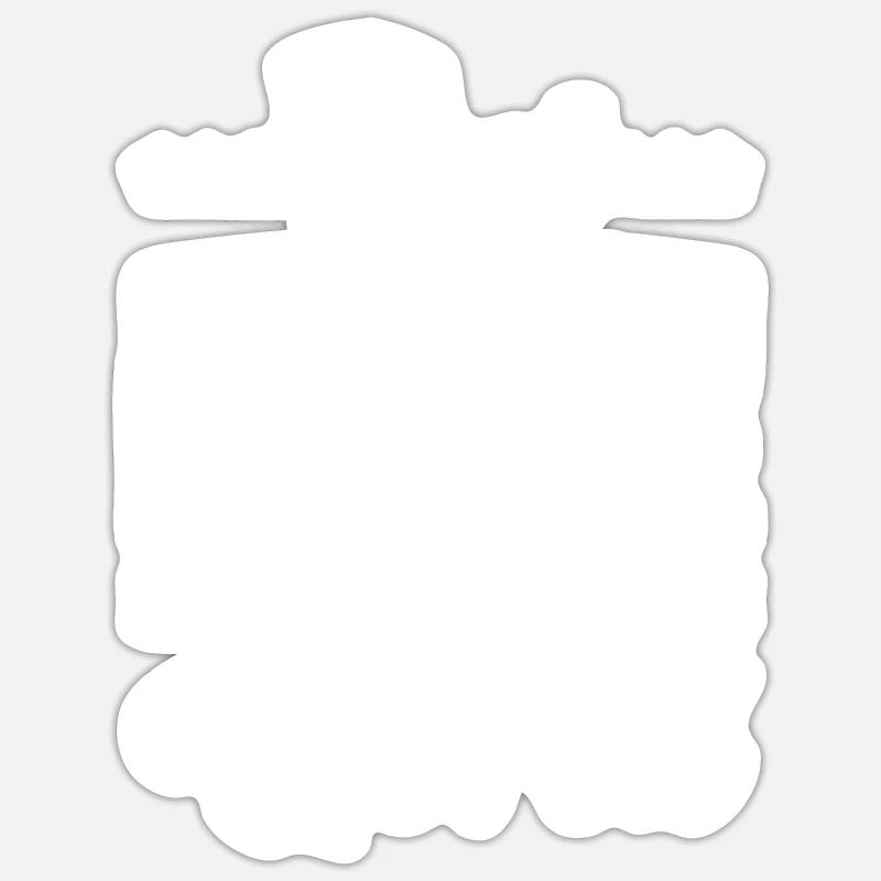 OP Krankenschwester - Sticker Größe S (10 x 10 cm) - Mattweiß