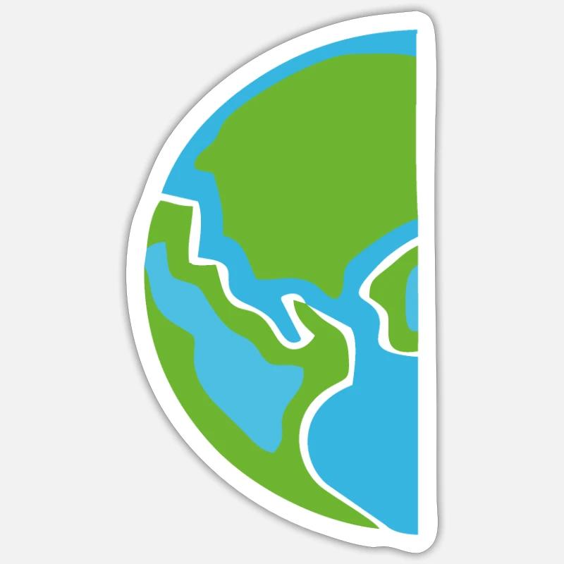 Il n’y a pas de support de protection de la planète B Sticker taille S (10 x 10 cm)