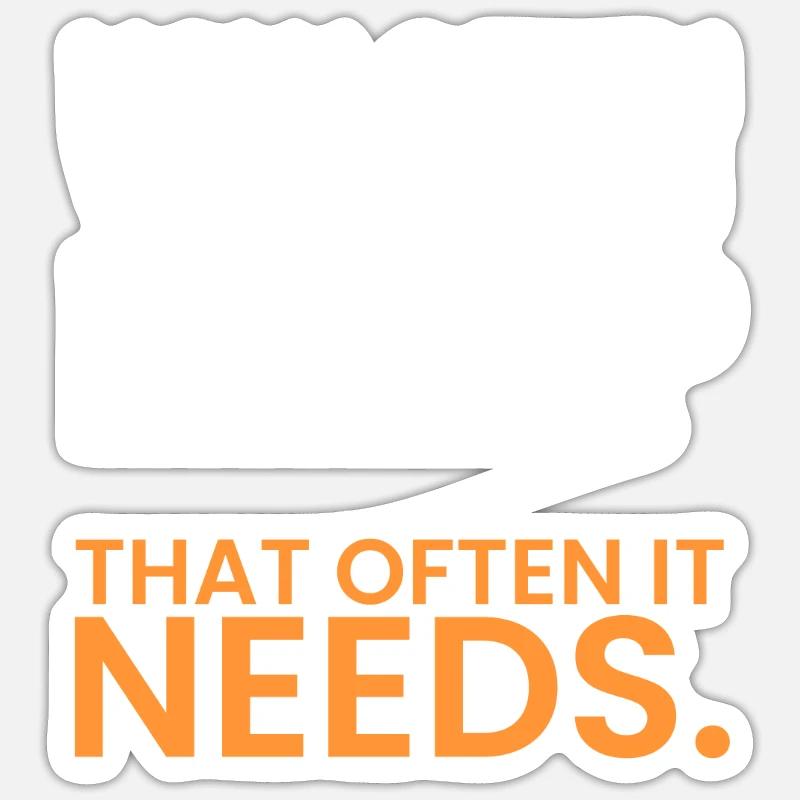 Wie oft sollte man scheitern? Sticker Größe S (10 x 10 cm)