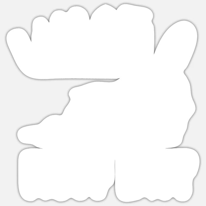 Sticker størrelse S (10 x 10 cm) - 