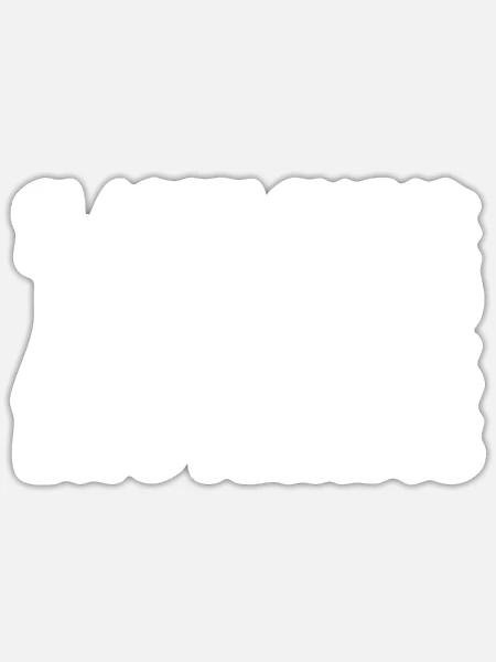 Glasbläserei macht Brandstifter zu Künstlern - - Sticker Größe S (10 x 10 cm) - Mattweiß