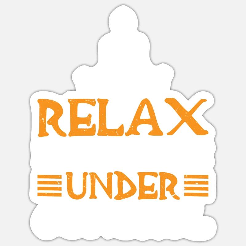 Relax, Nothing Is Under Control 18 Sticker Größe S (10 x 10 cm)